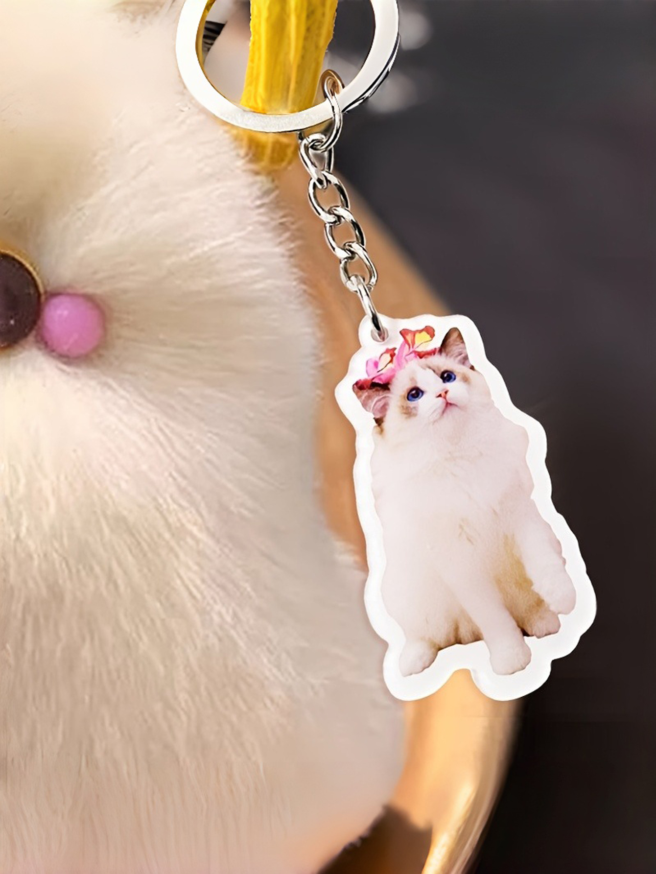 Custom Pet Acrylic Keychain Charms